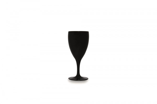 Weinglas 230 ml, schwarz