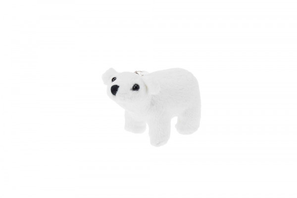 Schlüsselanhänger Eisbär „Leif“, 10 cm