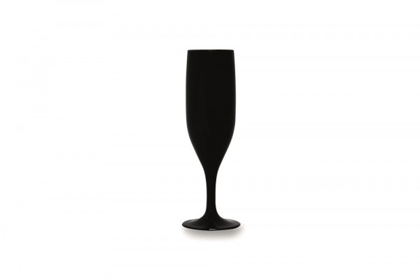 Sektglas 180 ml, schwarz