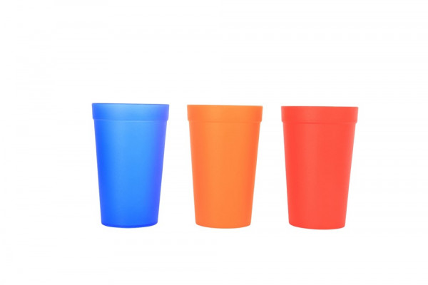 Trinkbecher, 0,25l , blau