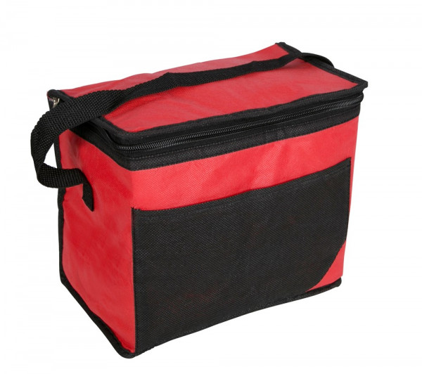 Kühltasche Mini, rot/schwarz